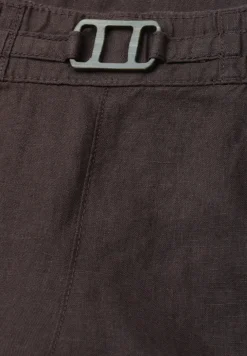 Wide Leg Hose im Loose Fit aus Leinen