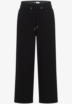 Wide Leg Hose in Seersucker Qualität