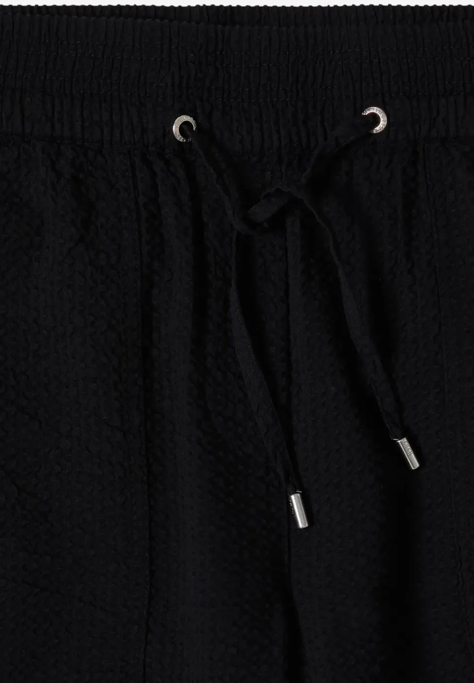 Wide Leg Hose in Seersucker Qualität