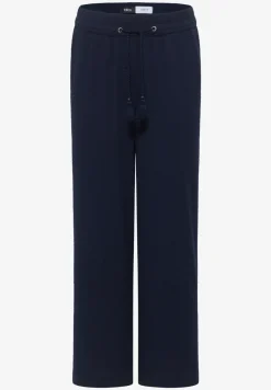 Wide Leg Hose in Seersuckerqualität