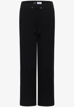 Wide Leg Hose in Seersuckerqualität