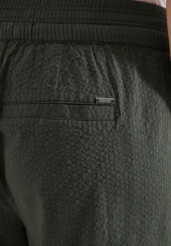 Wide Leg Hose in Seersucker Qualität