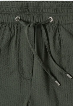 Wide Leg Hose in Seersucker Qualität