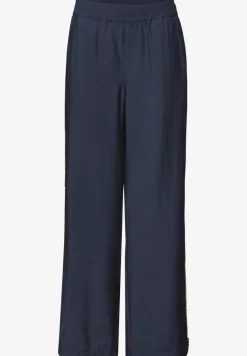 Wide Leg Hose mit Crochet Tape