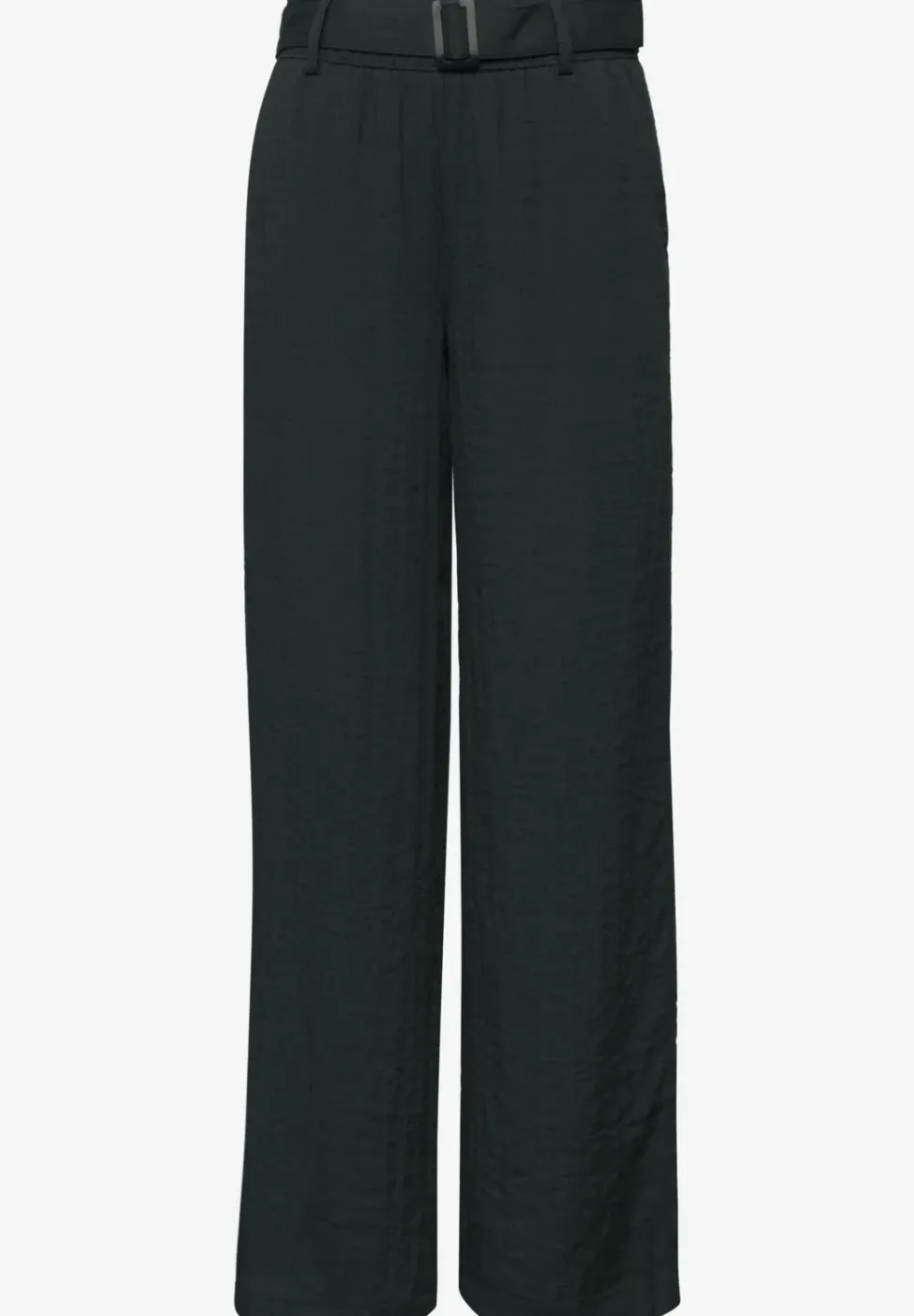 Wide Leg Hose mit Gürtel im Casual Fit