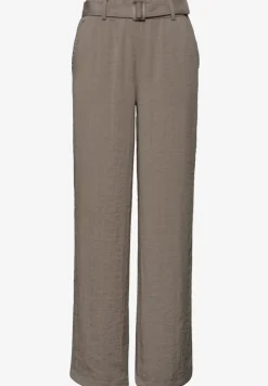 Wide Leg Hose mit Gürtel im Casual Fit