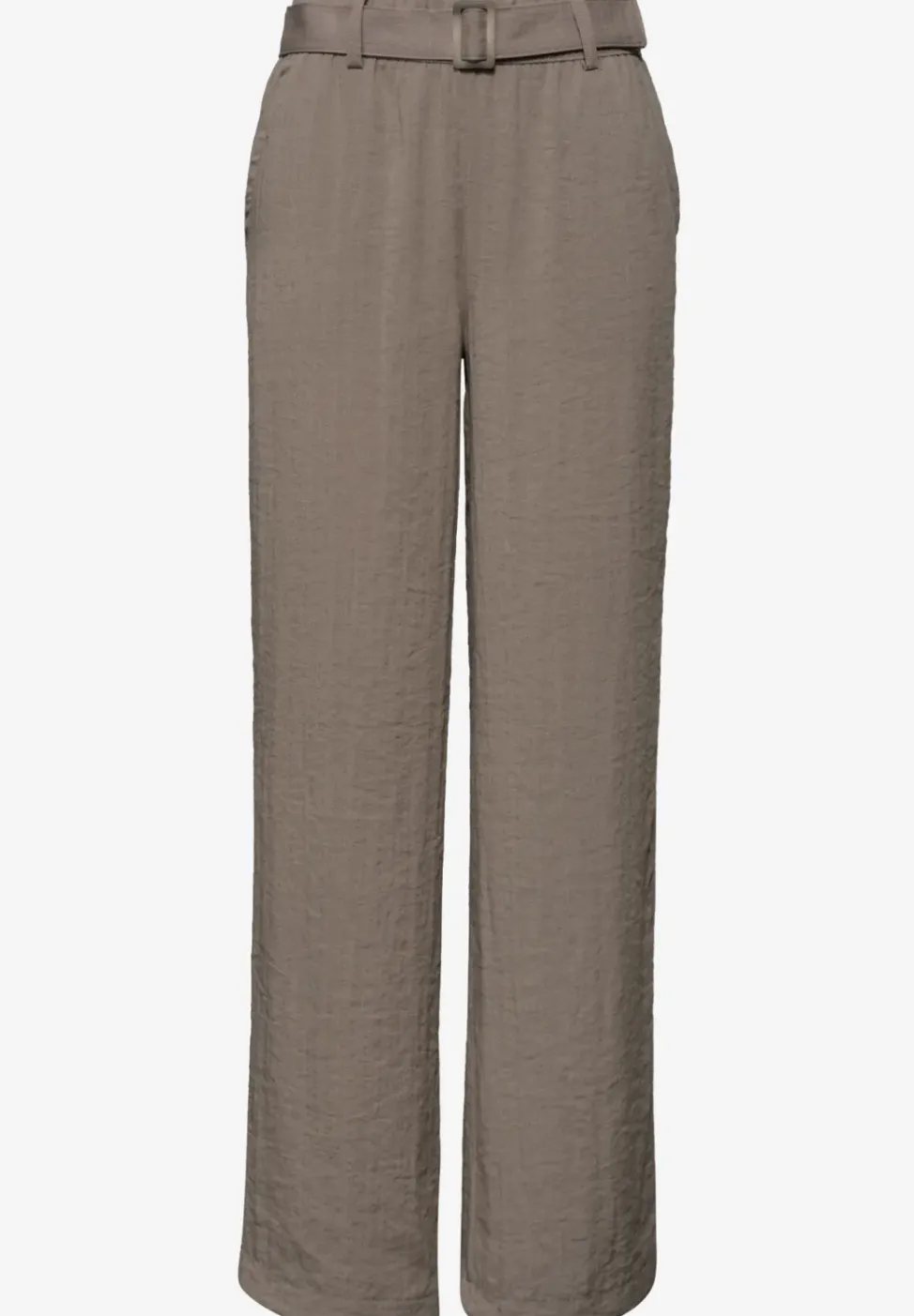 Wide Leg Hose mit Gürtel im Casual Fit