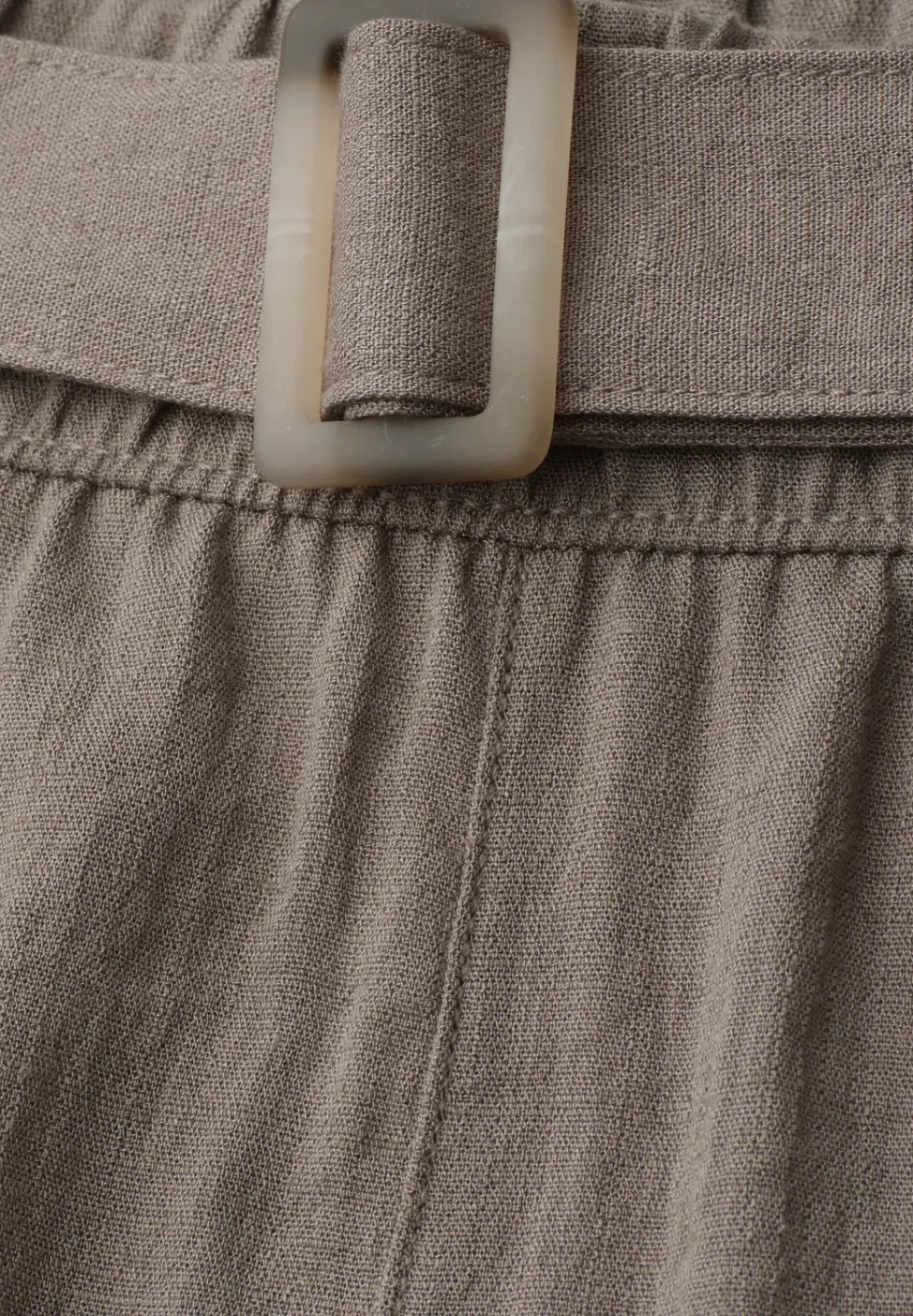 Wide Leg Hose mit Gürtel im Casual Fit
