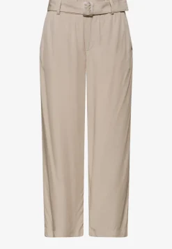 Wide Leg Hose mit Gürteldetail