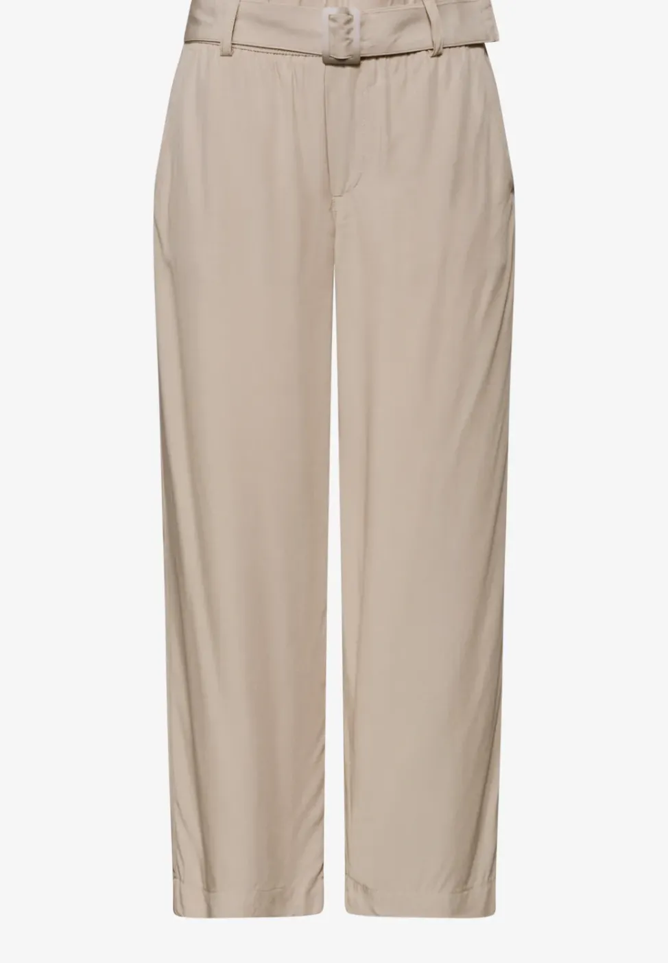Wide Leg Hose mit Gürteldetail