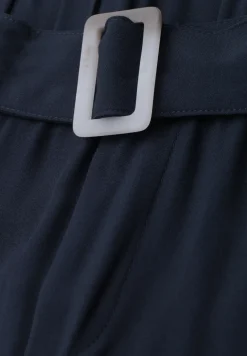 Wide Leg Hose mit Gürteldetail