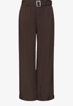 Wide Leg Hose mit Gürteldetail