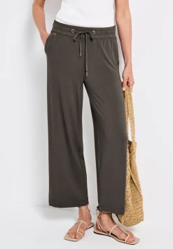 Wide Leg Hose mit Jogg Bund
