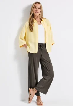 Wide Leg Hose mit Jogg Bund