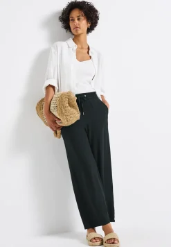 Wide Leg Hose mit Jogg Bund