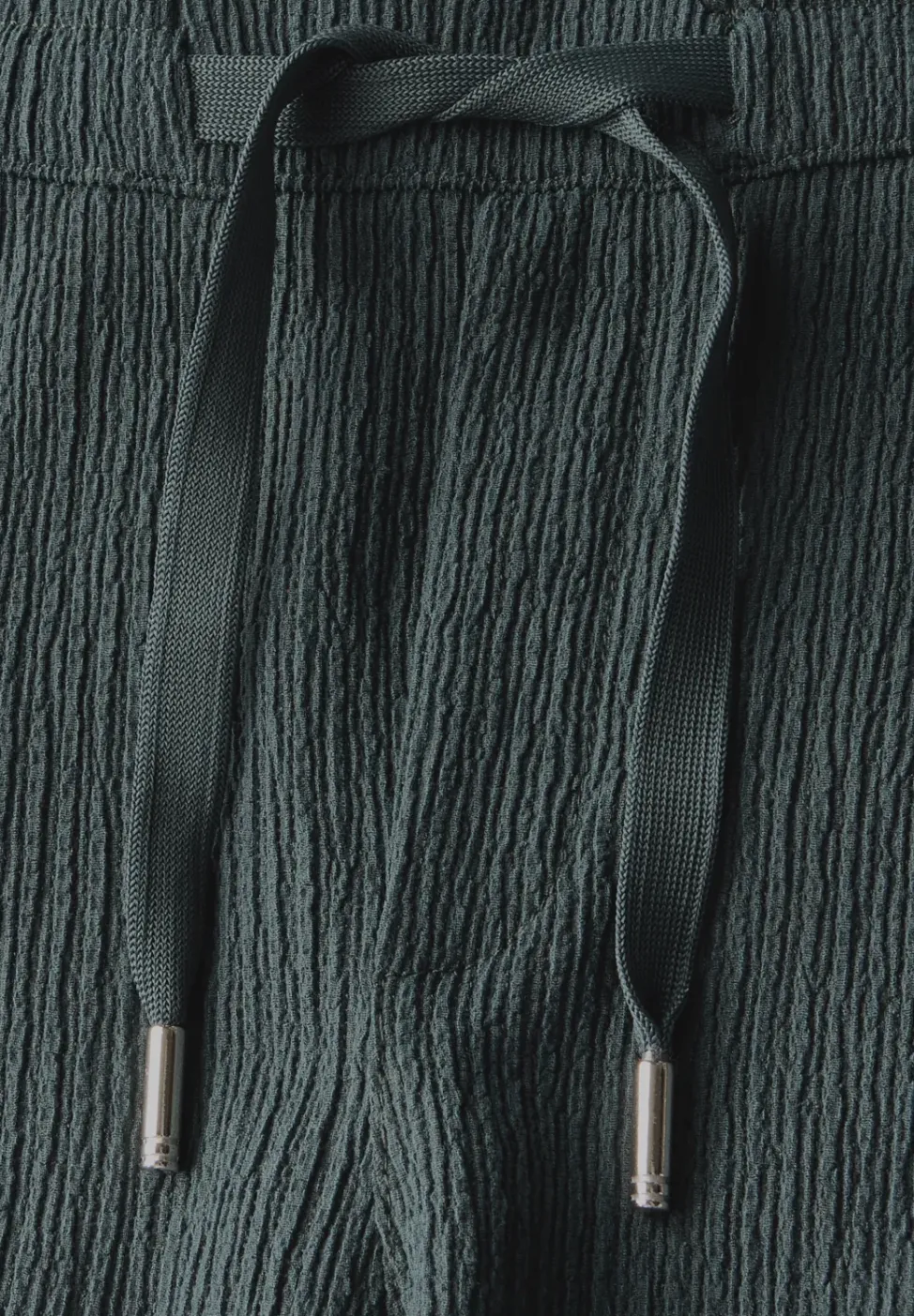 Wide Leg Hose mit Struktur