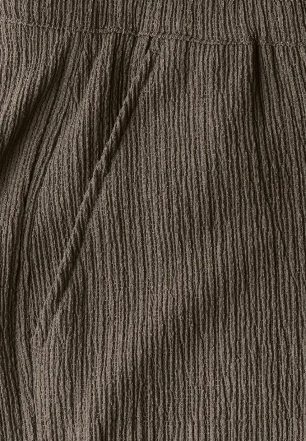 Wide Leg Hose mit Struktur