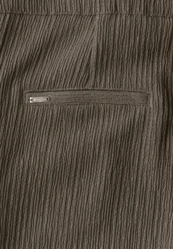 Wide Leg Hose mit Struktur