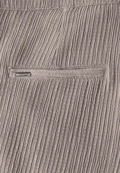 Wide Leg Hose mit Struktur