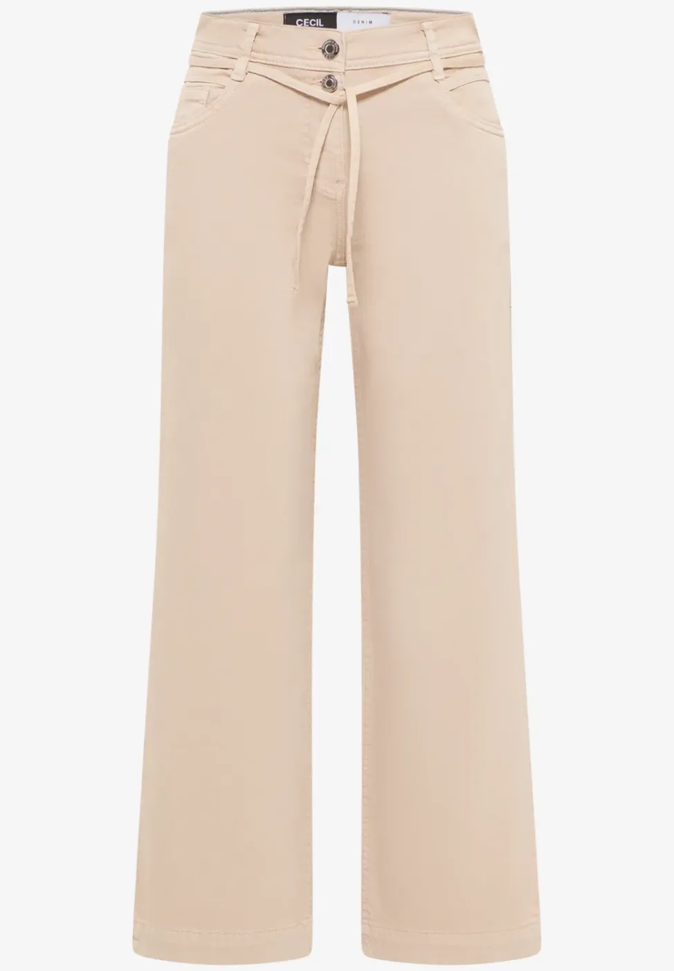 Wide Leg Jeans mit Flare