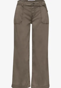 Wide Leg Jeans mit Gürteldetail