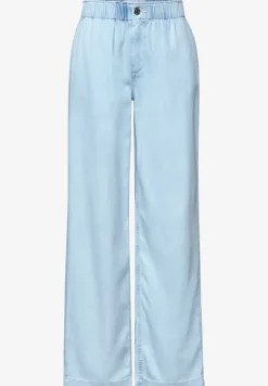 Wide Leg Jeans mit Paperbag-Bund