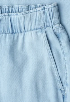 Wide Leg Jeans mit Paperbag-Bund