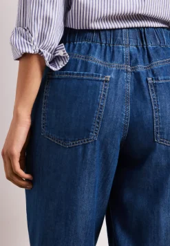 Wide Leg Jeans mit Paperbag-Bund