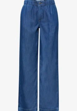 Wide Leg Jeans mit Paperbag-Bund