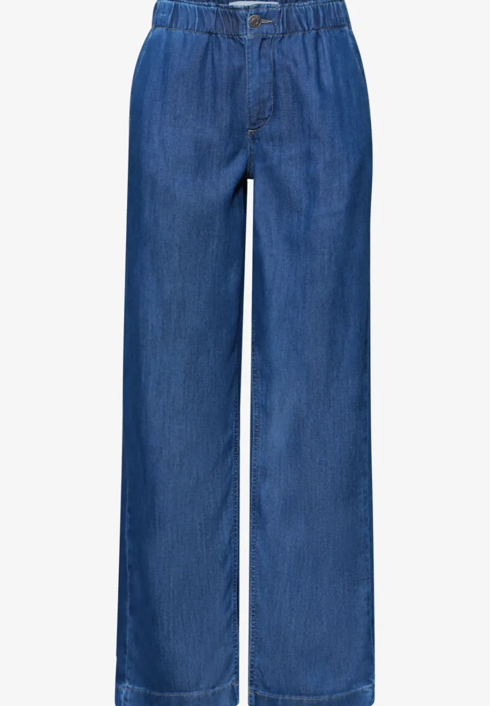 Wide Leg Jeans mit Paperbag-Bund