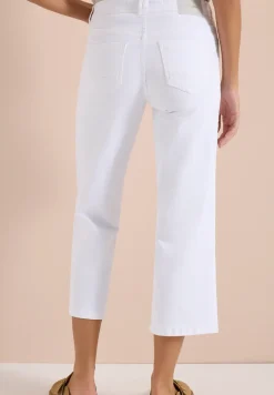 Wide Leg Jeans mit Patch Pockets