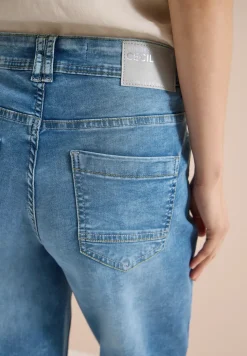 Wide Leg Jeansshorts im Loose Fit