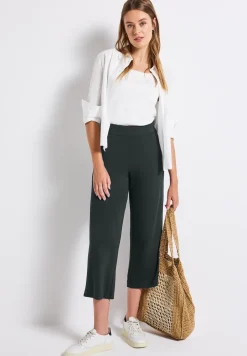 Wide Leg Jersey-Hose