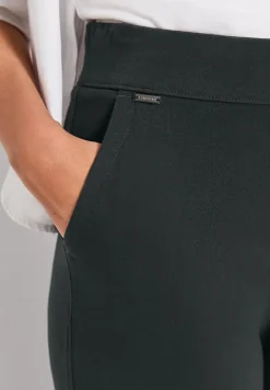 Wide Leg Jersey-Hose