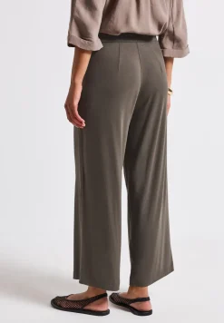Wide Leg Jersey-Hose