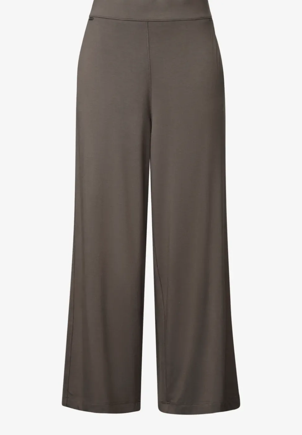 Wide Leg Jersey-Hose