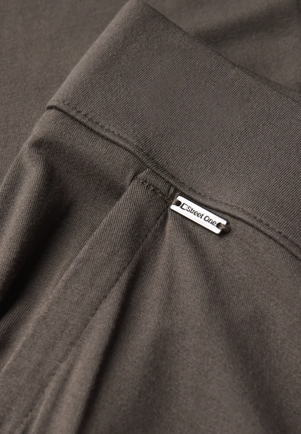 Wide Leg Jersey-Hose