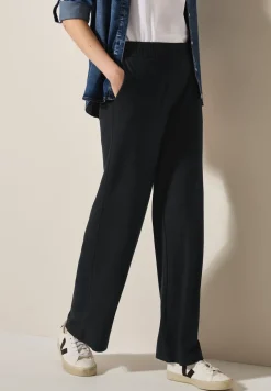 Wide Leg Jersey-Hose