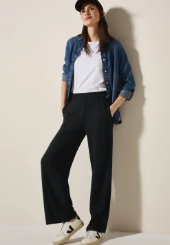 Wide Leg Jersey-Hose