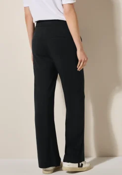Wide Leg Jersey-Hose