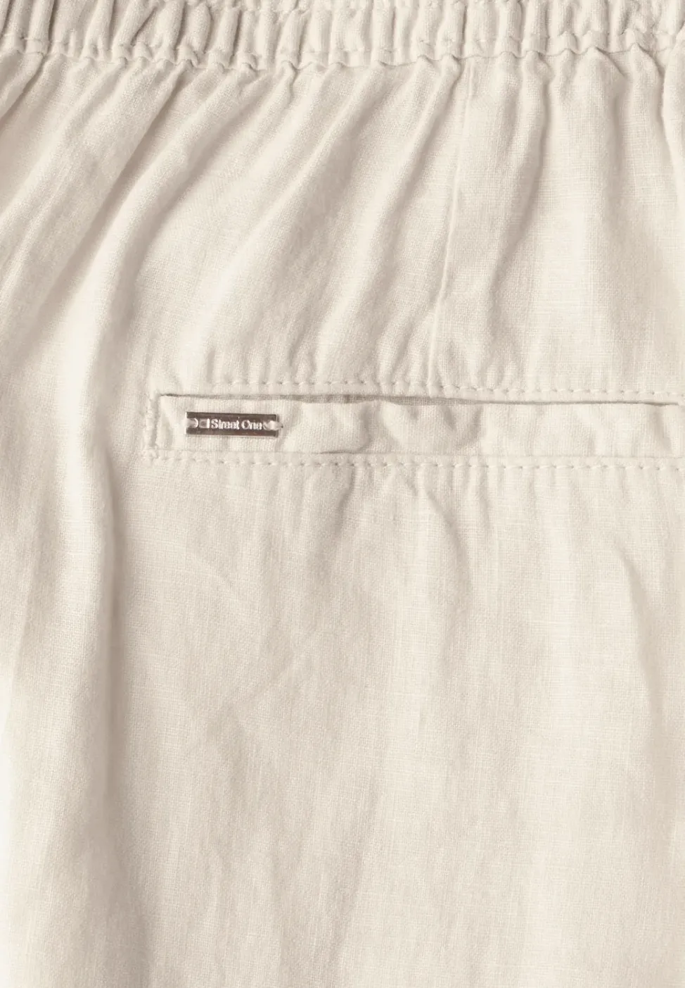 Wide Leg Leinenhose