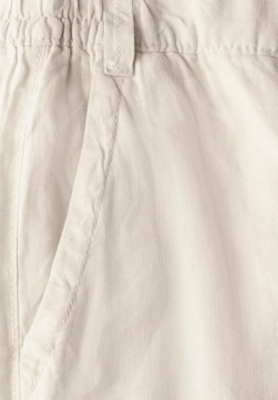 Wide Leg Leinenhose