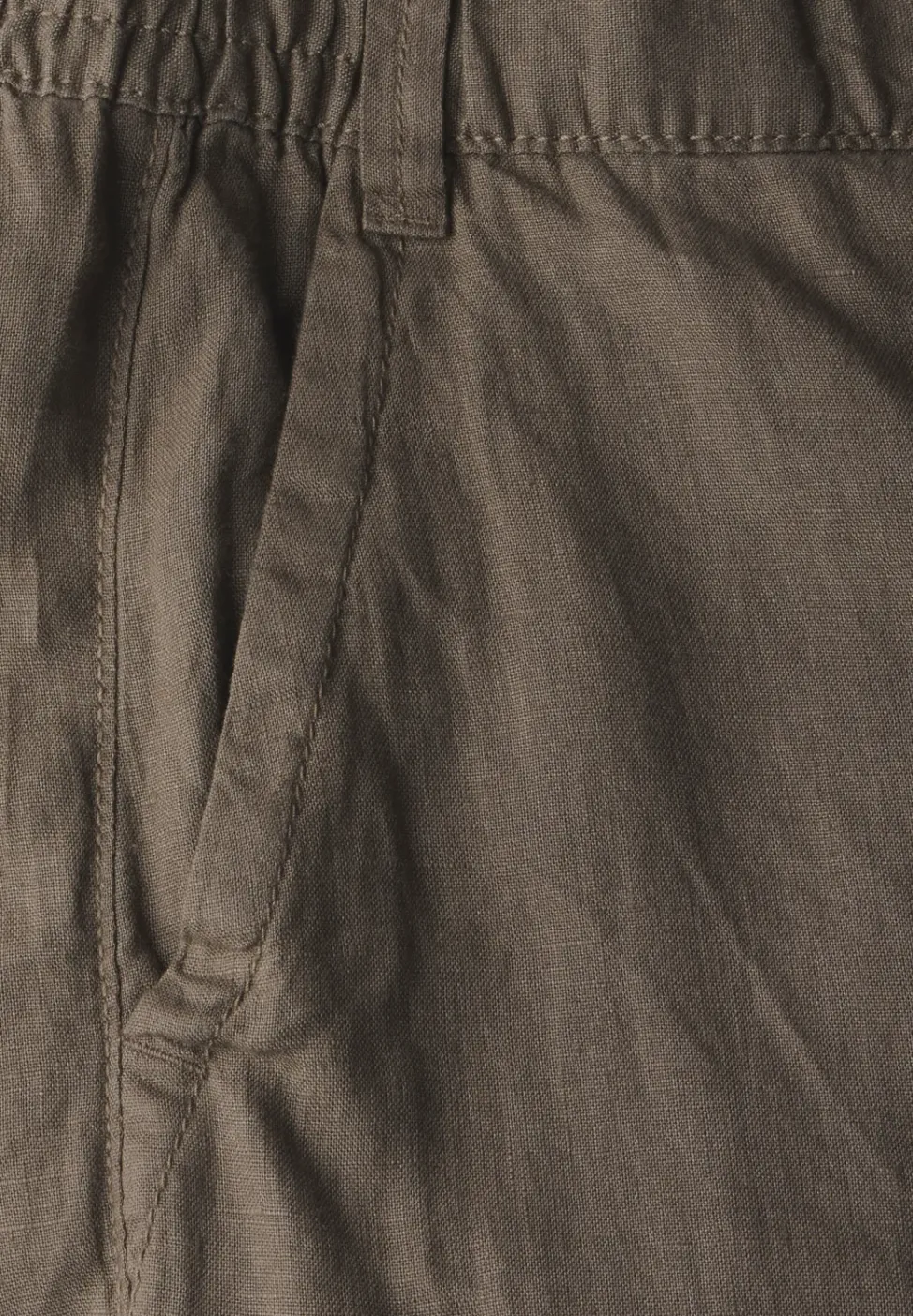 Wide Leg Leinenhose
