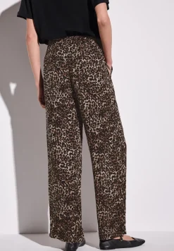 Wide Leg Leo-Hose