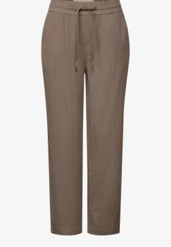Wide Leg Musselin Hose