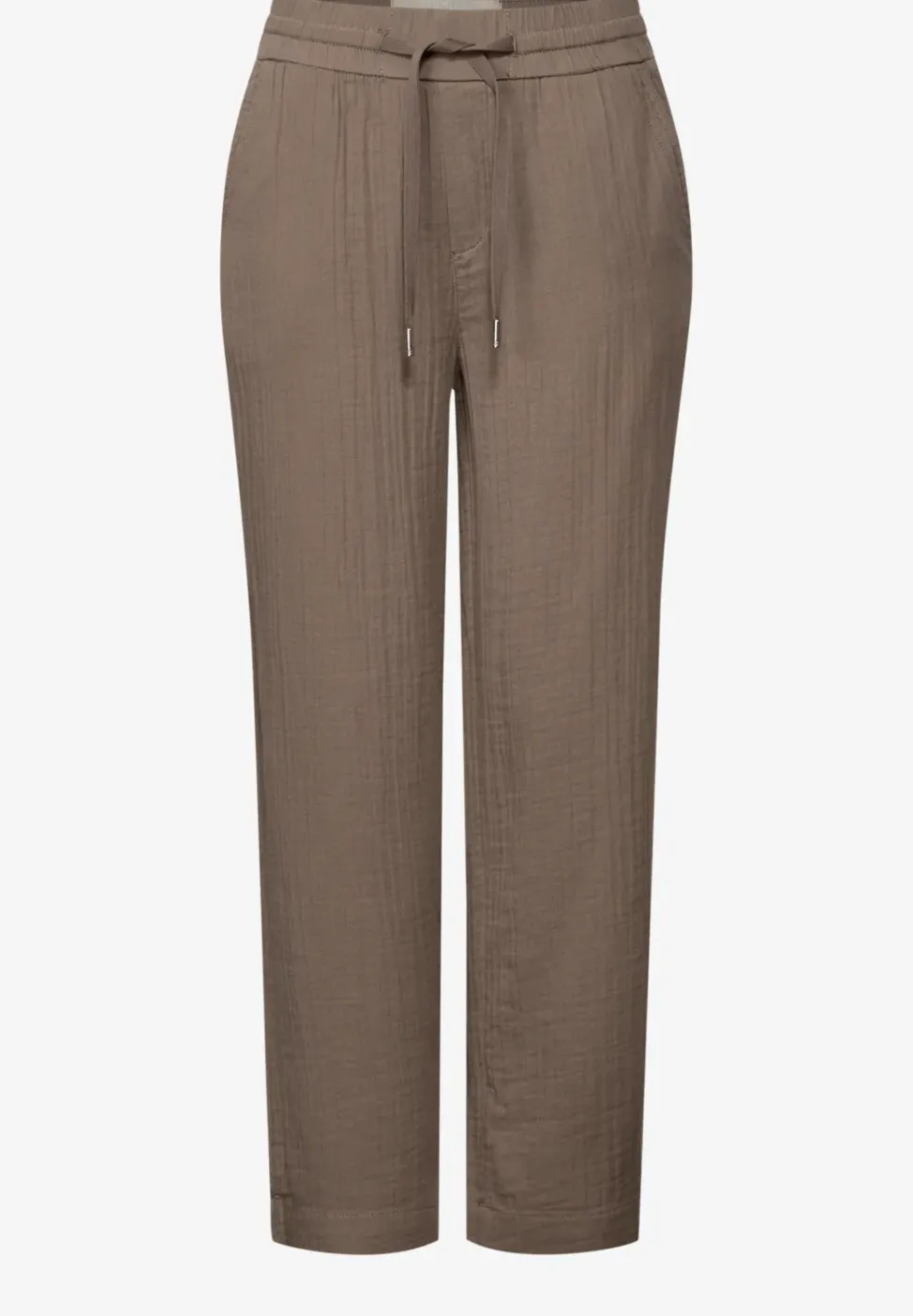 Wide Leg Musselin Hose