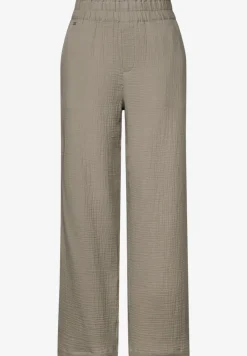 Wide Leg Musselin Hose