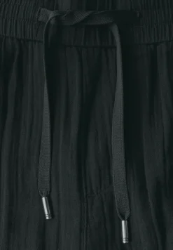 Wide Leg Musselin Hose