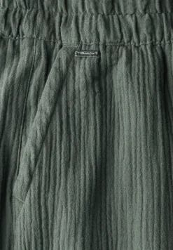 Wide Leg Musselin Hose