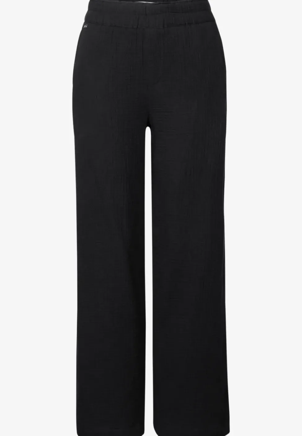 Wide Leg Musselin Hose
